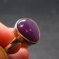 Sugilite Silver Ring From South Africa - 4.20 Grams - Size 10.5