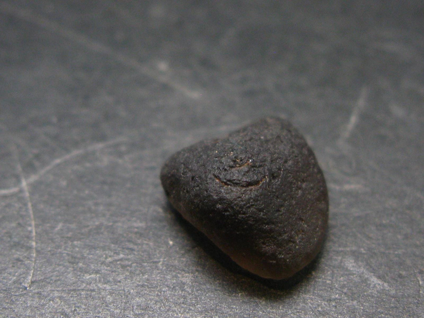 Rare Saffordite Cintamani Stone Pseudotektite Piece from Arizona USA - 7.55 Carats - 0.5"