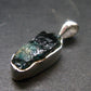 Blue Lazulite Silver Pendant From Pakistan - 0.8" - 1.88 Grams