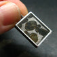 Brahin Meteorite Slice With Olivine Pallasite Pendant from Belarus - 1.1" - 2.95 Grams