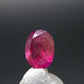 Beautiful Rare Gem Bixbite Red Beryl Emerald Cut Stone From Utah USA - 0.28 Carats - 4.8x3.5 mm
