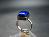 Lapis Lazuli Silver Ring From Afghanistan - 5.3 Grams - Size 7