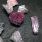 Lot of 10 Tanzanite Gem Untreated Pink Crystals From Tanzania - 7.10 Carats