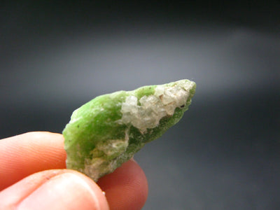 Rare Neon Tremolite Crystal from Tanzania - 1.1" - 26.96 Carats