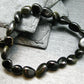 Goldsheen Obsidian Genuine Bracelet ~ 7 Inches ~ 10mm Tumbled Beads
