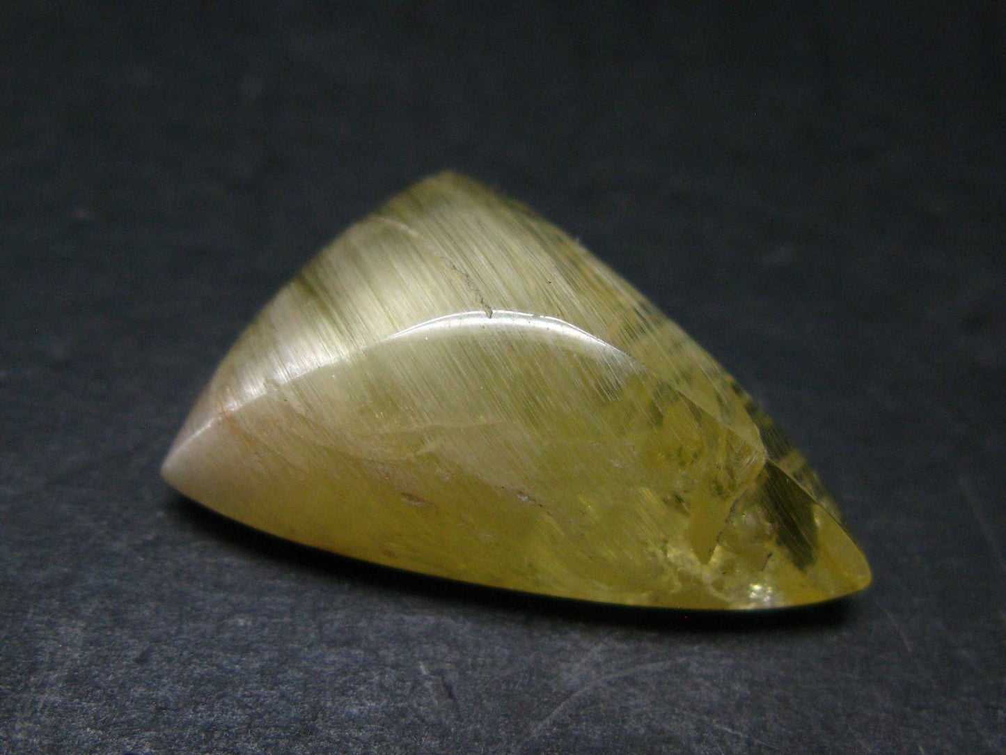 Rare Agni Gold Danburite Cabochon From Tanzania - 24.60 Carats - 1.0"