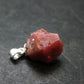 Raspberry Grossular Garnet Pendant From Mexico - 0.7" - 1.83 Grams