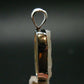 Very Rare White Cryolite 925 Silver Pendant from Greenland - 1.1" - 3.72 Grams