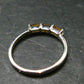 Citrine Sterling Silver Ring - Size 8 - 1.34 Grams