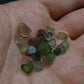 Lot of 25 Watermelon Tourmaline Crystal Slices From Brazil - 20 Carats