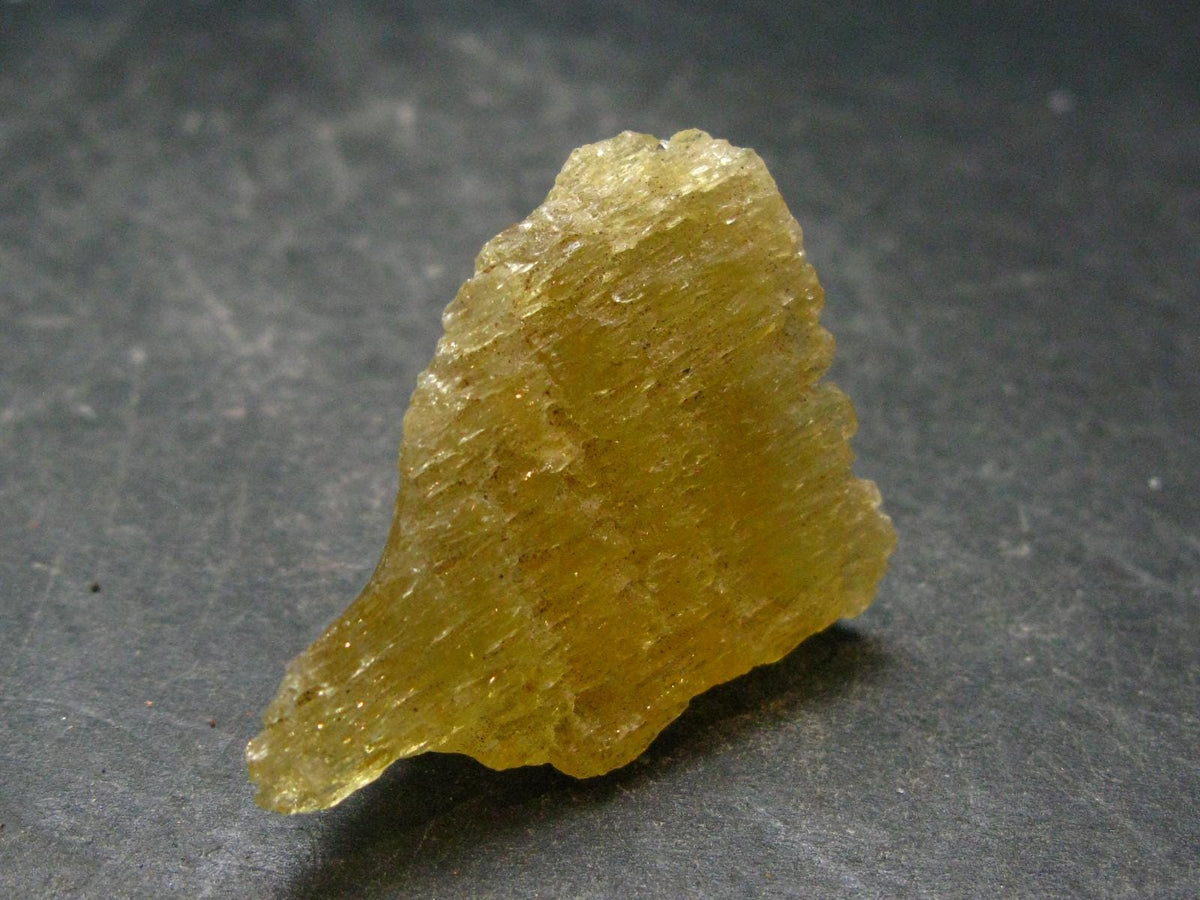 Etched Heliodor (Yellow Beryl) Crystal from Brazil - 61.75 Carats - 1.4"