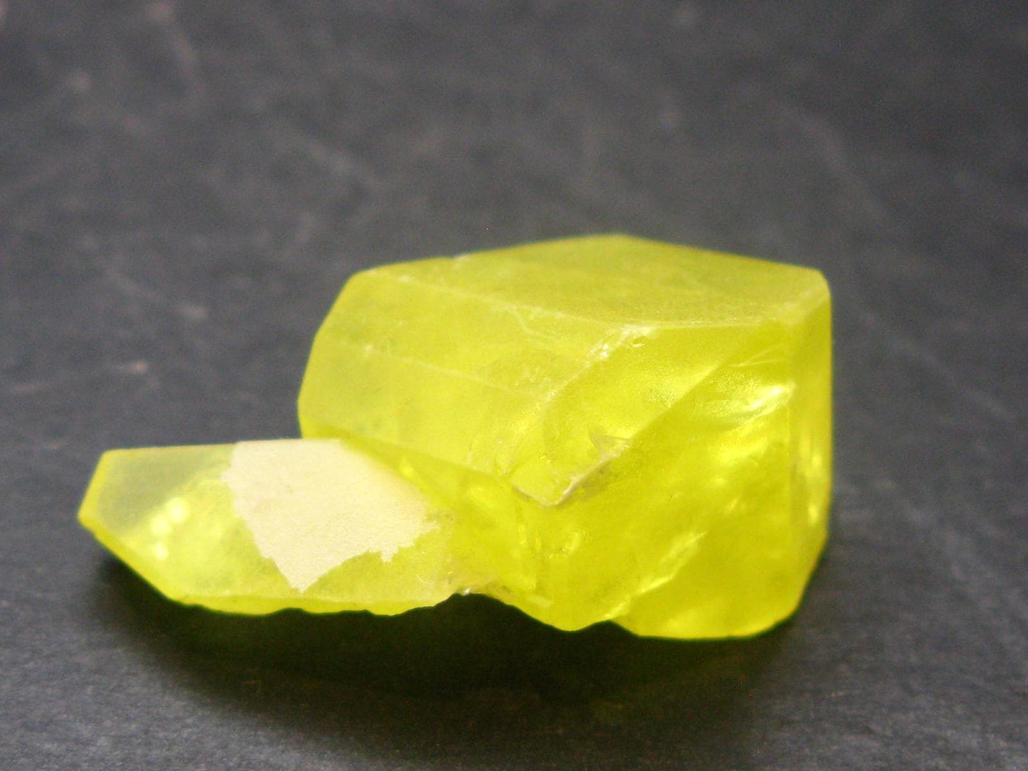 Large Yellow Sulphur Sulfur Crystal Italy - 1.3"