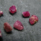 Nice Lot of 10 Bixbite Red Emerald Beryl Crystals From Utah USA - 3.66 Carats