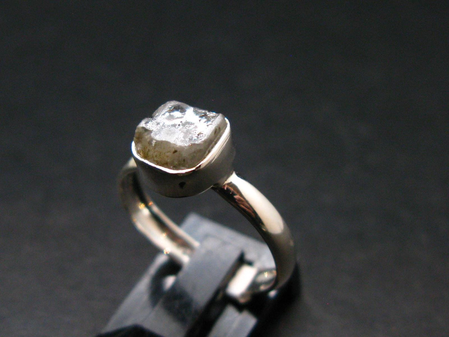 10.0 Carat Phenakite Phenacite Sterling Silver Size 7 Ring from Brazil