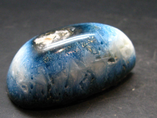 Blue Ice Glacierite Tumbled Stone from Indonesia - 2.5" - 76.05 Grams