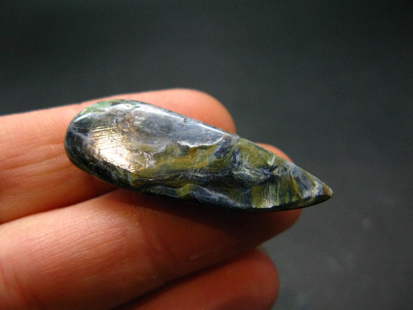 Pietersite Cabochon Stone From Namibia - 1.4"