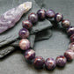 Auralite 23 Genuine Bracelet ~ 7 Inches ~ 12mm Round Beads