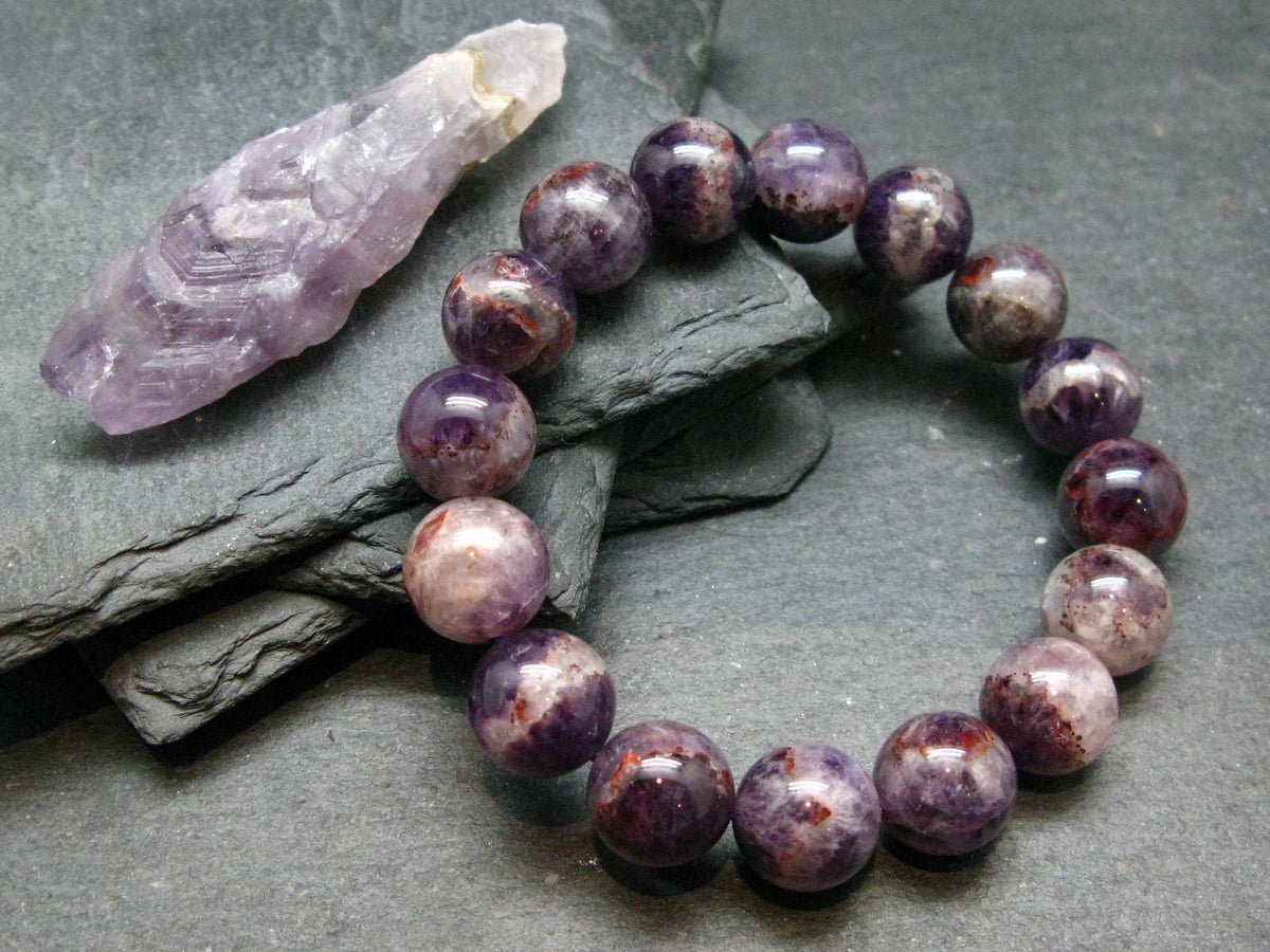 Auralite 23 Genuine Bracelet ~ 7 Inches ~ 12mm Round Beads