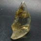 Unheated Citrine Flame Polished Stone From Madagascar - 3.0" - 118.08 Grams