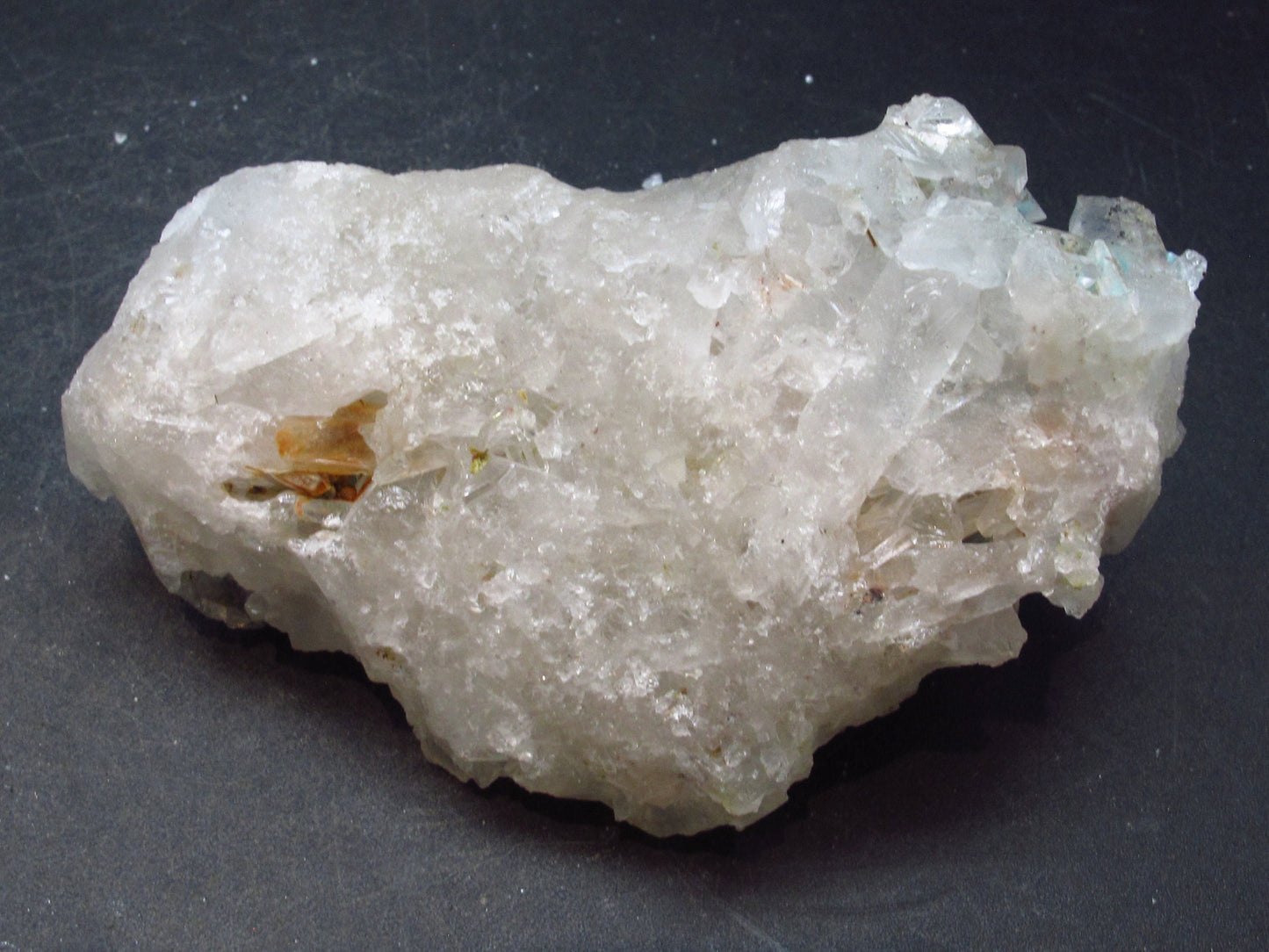 Rare Ajoite in Quartz Cluster from South Africa - 3.7" - 126.5 Grams