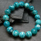 Russian Amazonite Genuine Bracelet ~ 7 Inches ~ 12mm Round Beads
