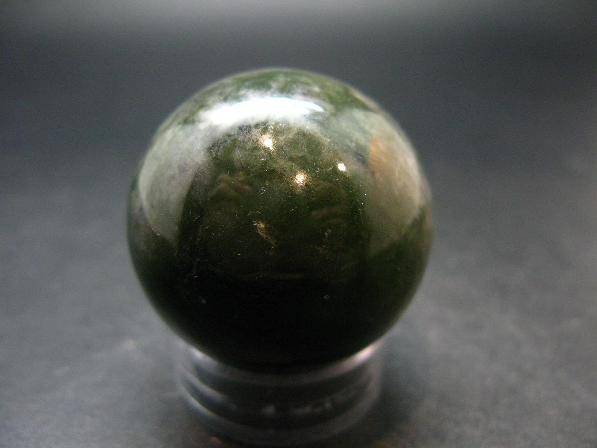 Nephrite Jade 1.5" Sphere Ball from Canada - 101.79 Grams