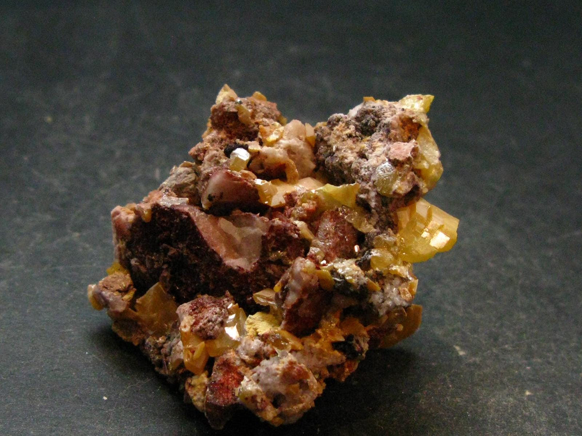 Wulfenite Cluster From Arizona - 1.9"- 49.68 Grams