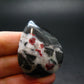 Cinnabar in Dolomite Cabochon from China - 16.52 Grams - 43 x 34 mm