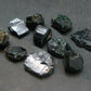 Rare Lot of 10 Usambara Chrome Tourmaline Crystals From Tanzania - 128 Carats