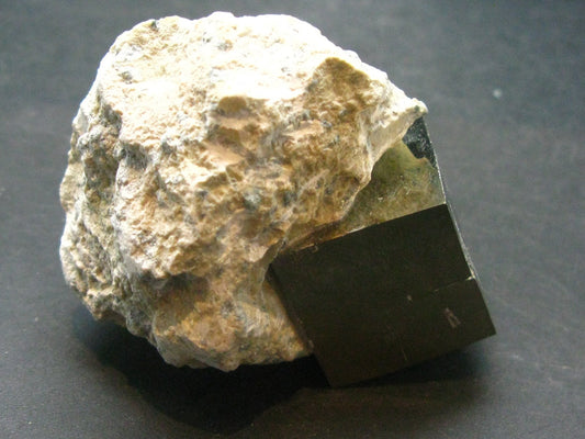 Perfect Pyrite Cube Cluster from Spain - 2.4"