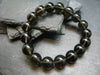 Agni Manitite Cintamani Stone Tektite Genuine Bracelet ~ 7 Inches ~ 12mm Round Beads