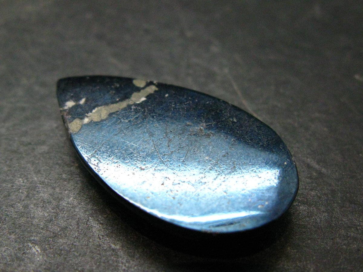 Covelite Covellite Cabochon From Peru - 1.3" - 7.48 Grams