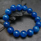 AAA Grade Neon Blue Apatite Genuine Bracelet ~ 7 Inches ~ 14mm Round Beads