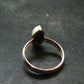 Seraphinite Clinochlore Angel Wings 925 Silver Ring From Russia - 2.11 Grams - Size 6
