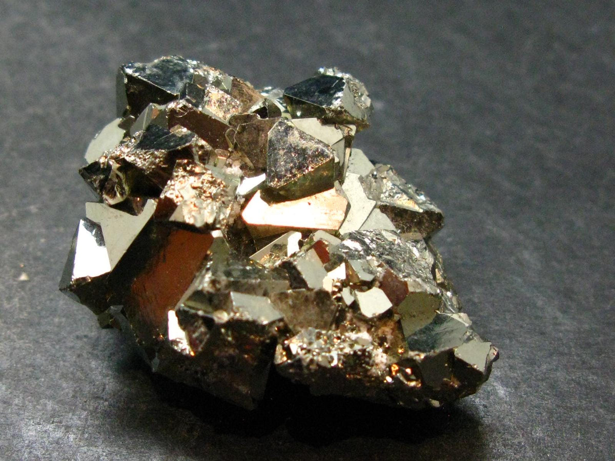 Pyrite Cluster From Peru - 1.7" - 44.43 Grams