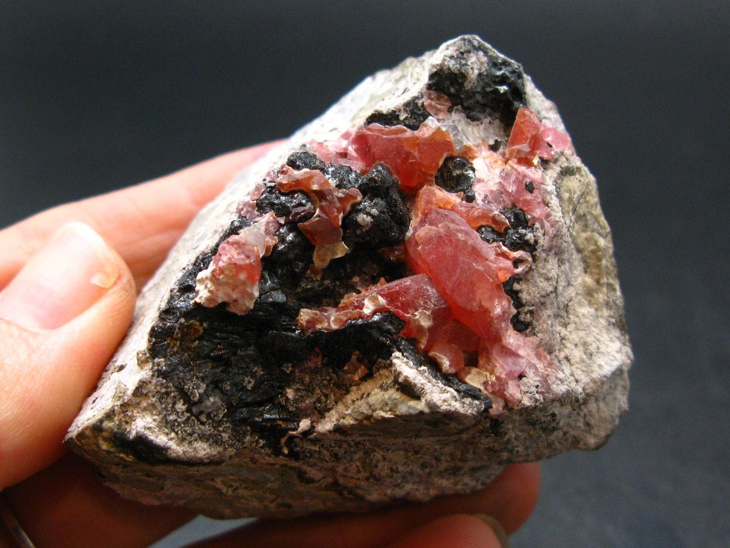 Rhodochrosite Gem Cluster From Peru - 2.2" - 103.17 Grams