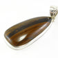 Tiger Eye Sterling Silver 925 Pendant - 2.0"