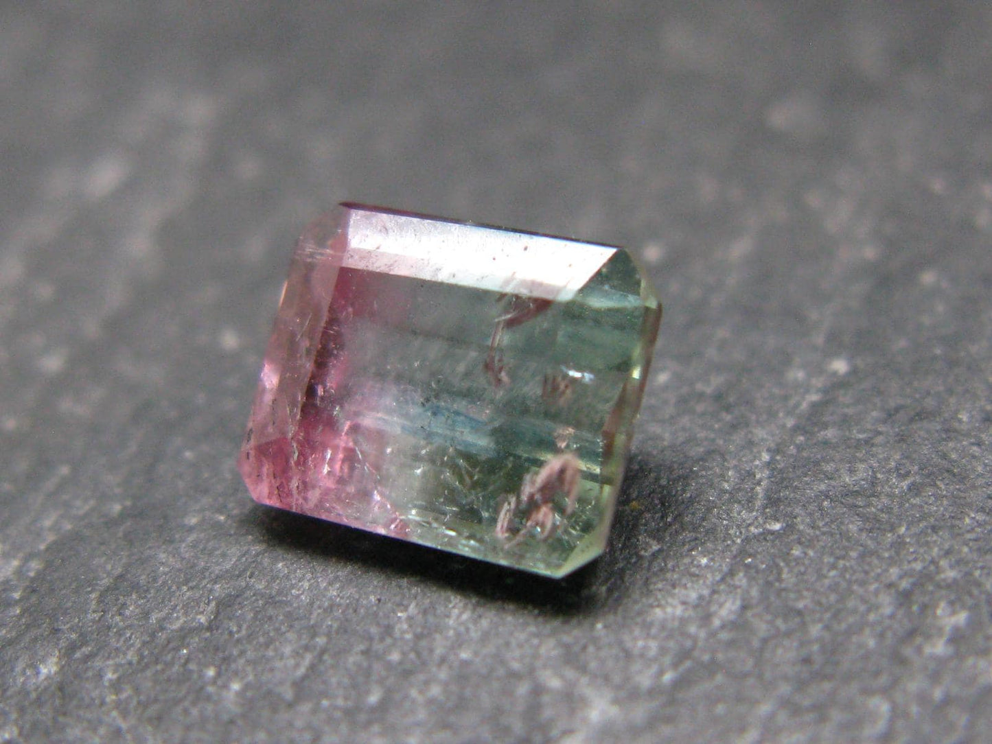 Watermelon Tourmaline Cut Stone Gem From Brazil - 1.41 Carats - 8x6mm