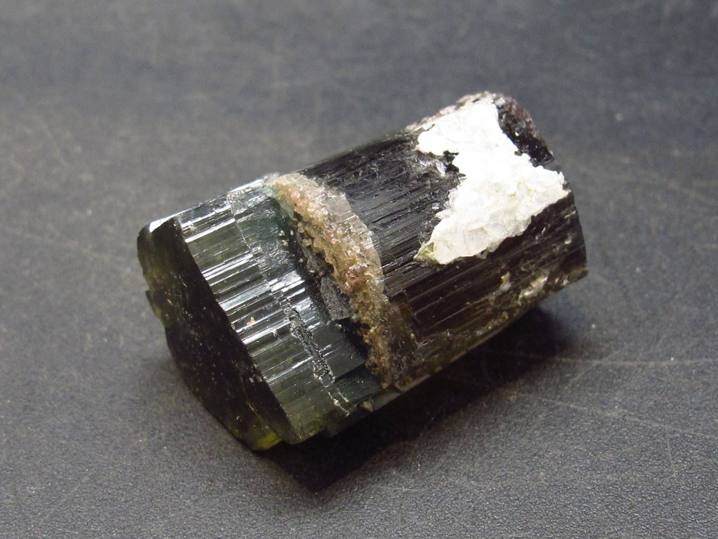 Rare Watermelon Tourmaline Crystal From Brazil - 1.1"