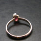 Pink Tourmaline Silver Ring From Brazil - 2.39 Grams - Size 6