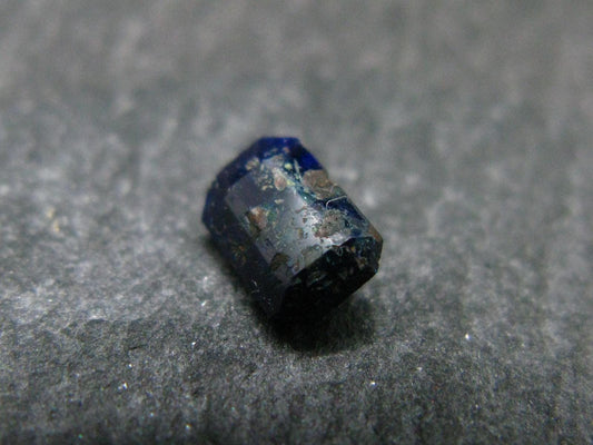 Rare Gem Azurite Cut Stone from Morocco - 0.52 Carats