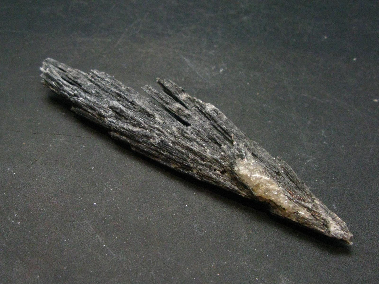 Large Rare Black Kyanite Crystal From Brazil - 3.7" - 18.04 Grams