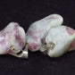 Set of 3 Natural Pink Tourmaline Rubellite Quartz Pendant From Brazil