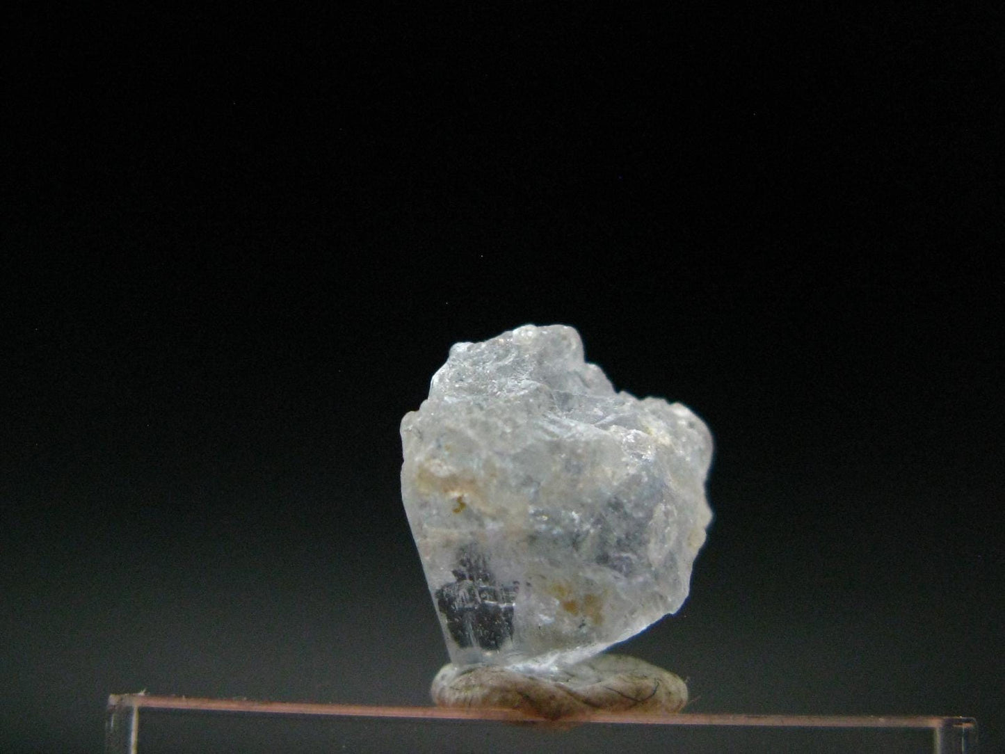 Rare Gray Herderite Crystal from Africa - 0.4" - 1.25 Grams