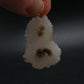 Anandalite Quartz Crystal Silver Pendant From India - 1.6" - 8.11 Grams