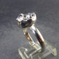 Large Meteorite Campo Del Cielo Sterling Silver Ring from Argentina - 4.56 Grams - Size 9.75