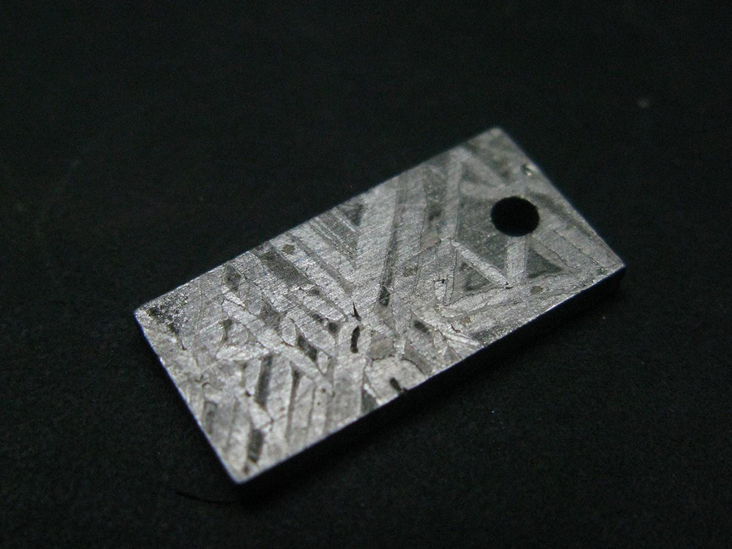 Muonionalusta Meteorite Pendant from Sweden - 0.8"