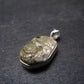 Phenakite Phenacite Crystal Silver Pendant From Brazil - 1.0" - 3.58 Grams
