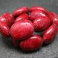 Thulite Genuine Bracelet ~ 7 Inches ~ 16mm Oval Beads