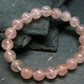 Morganite Genuine Bracelet ~ 7 Inches ~ 10mm Round Beads